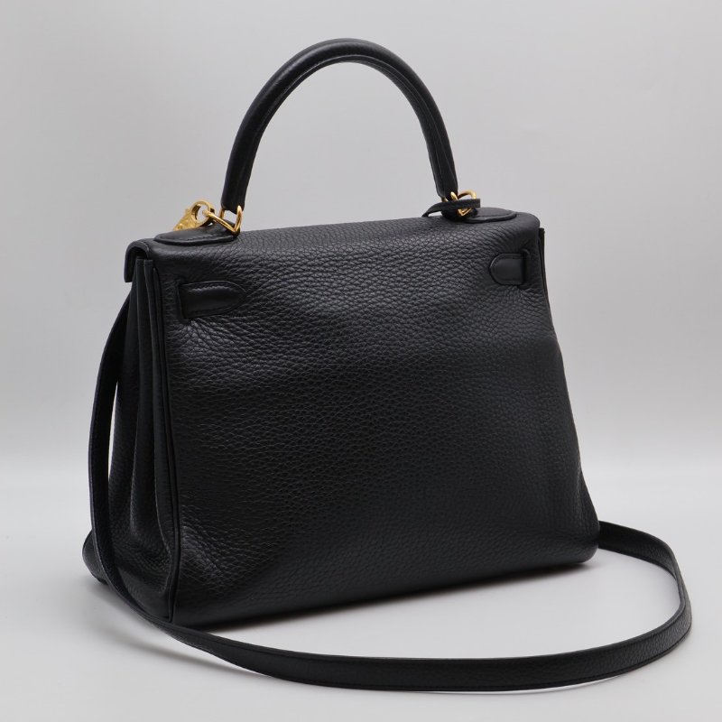 HERMES Kelly 28 - 黑金 T-1