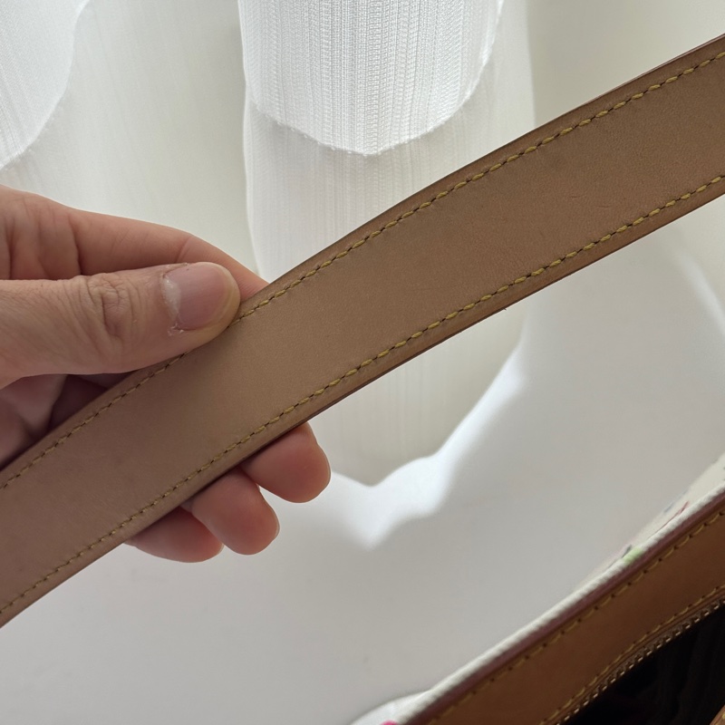 ▪️富貴選物FUGUEI▪️限量聯名款 LV 春上隆M40051白三彩駱駝包 斜背包-19