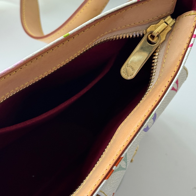 ▪️富貴選物FUGUEI▪️限量聯名款 LV 春上隆M40051白三彩駱駝包 斜背包-23