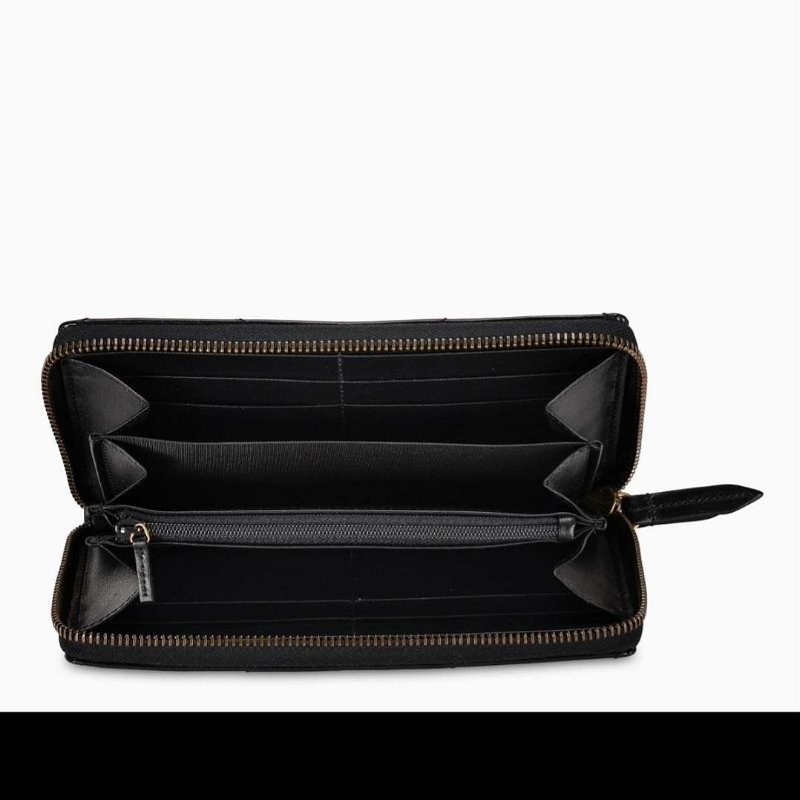 💎Han's house精品服飾💎 GUCCI GG MARMONT 皮革 拉鍊 長夾 443123-1