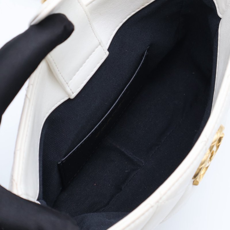 CHANEL 23B金柱調節釦Hobo - 白金-2