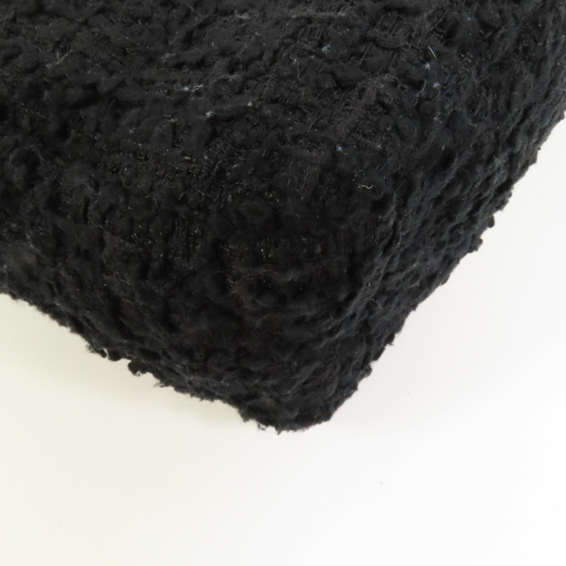 CHANEL Tweed Chanel 19 Small銀扣鏈帶手挽肩背兩用袋-11