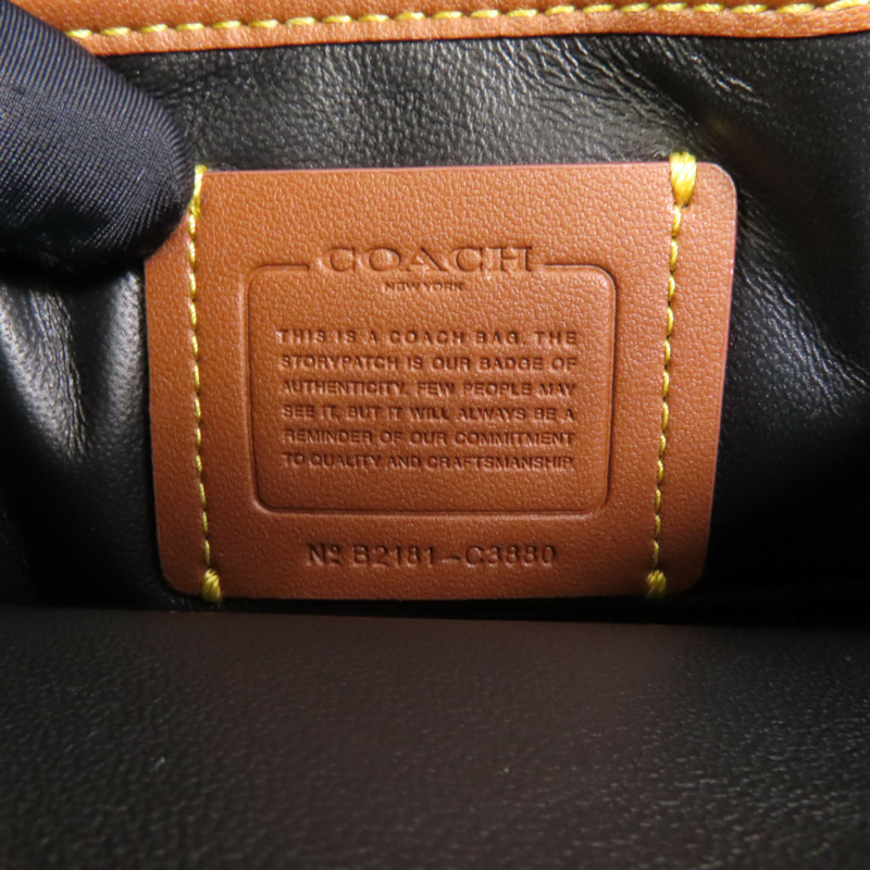 COACH 羊皮皮革Tabby Bag金扣手挽肩背兩用袋-10
