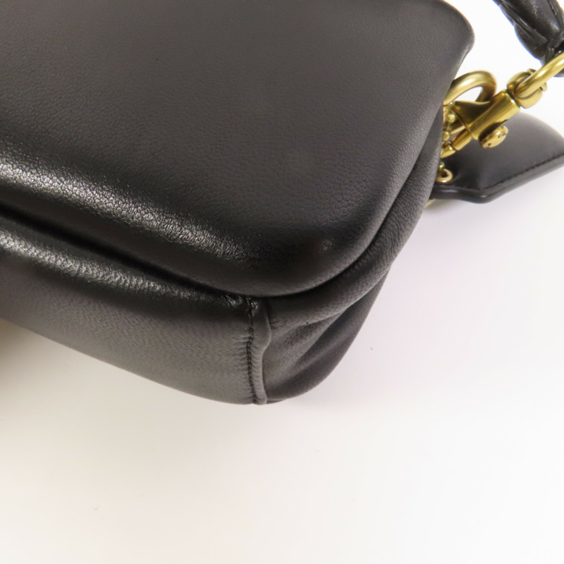 COACH 羊皮皮革Tabby Bag金扣手挽肩背兩用袋-11