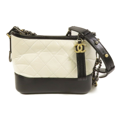 CHANEL 牛皮皮革Gabrielle Small金扣鏈帶肩背袋
