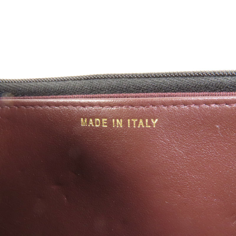 CHANEL 牛皮皮革WOC Wallet On Chain金扣鏈帶肩背袋-8