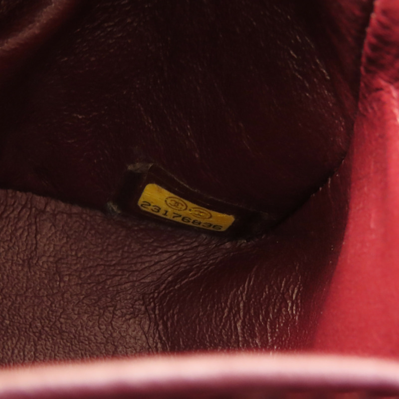 CHANEL 牛皮皮革Classic 25金扣鏈帶肩背袋-8