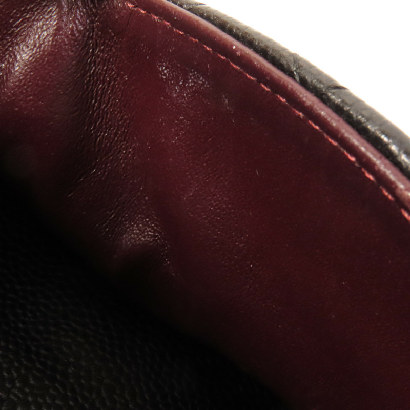 CHANEL 牛皮皮革Classic 25金扣鏈帶肩背袋-14