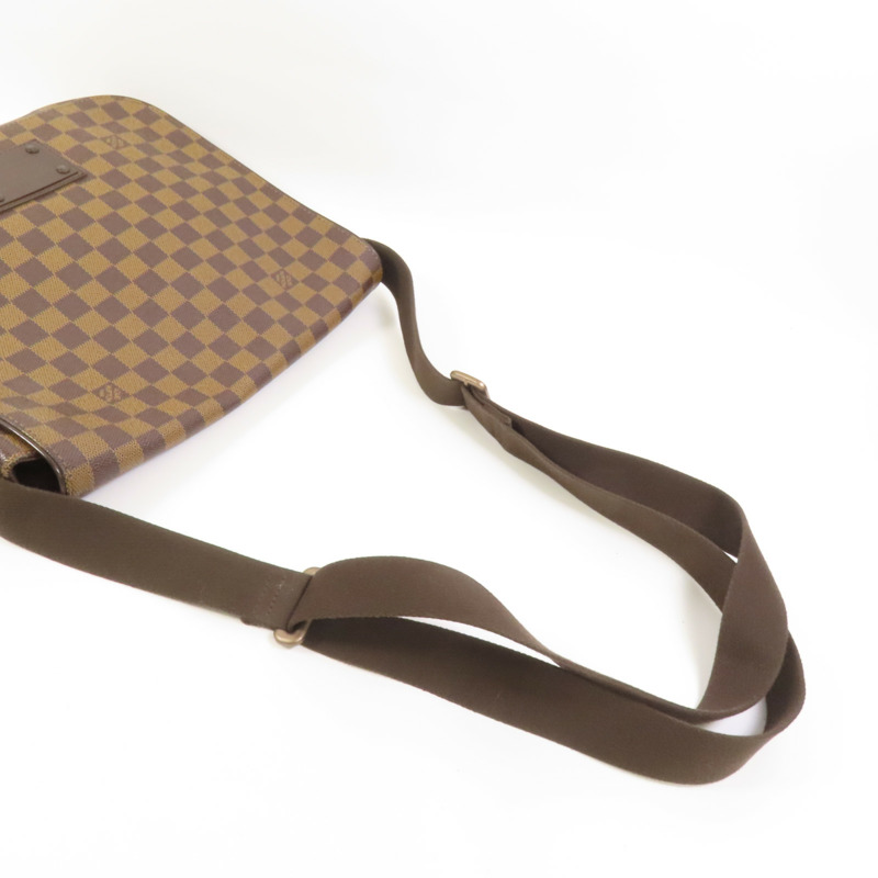 LOUIS VUITTON Damier Brooklyn MM肩背袋-4