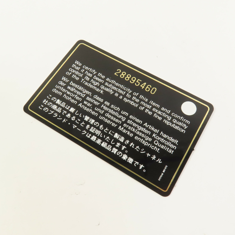 CHANEL 牛皮皮革Pouch金扣手拿包-9