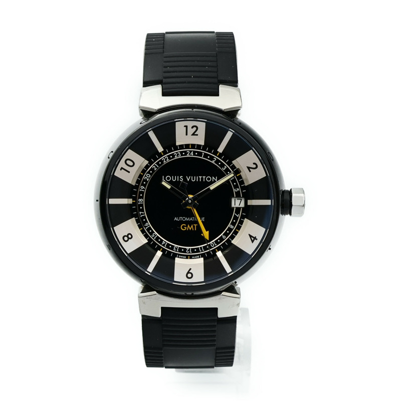 LOUIS VUITTON Tambour GMT Q113K-1