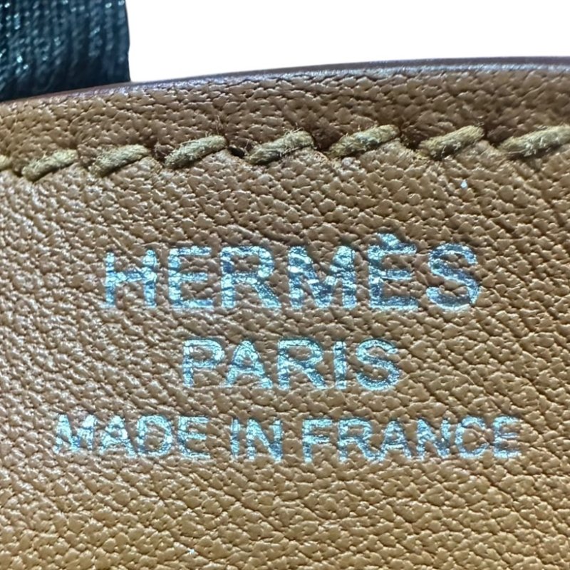 【美收精品】HERMES LINDY 26棕色拼接背帶C刻印 4-865-17