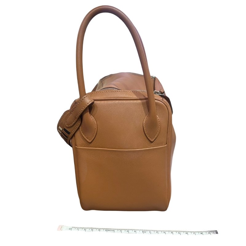 【美收精品】HERMES LINDY 26棕色拼接背帶C刻印 4-865-24