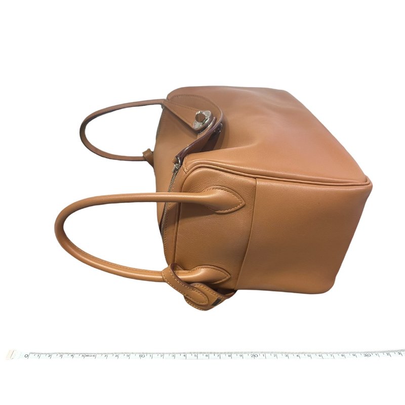 【美收精品】HERMES LINDY 26棕色拼接背帶C刻印 4-865-25