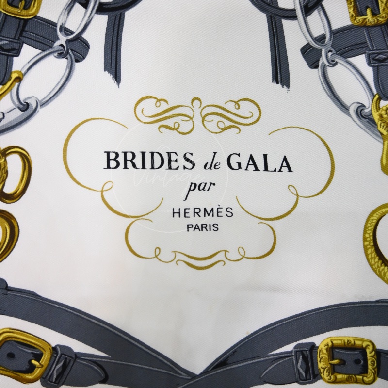 中古 愛馬仕 90公分 馬勒繫帶 粉紅色 絲質 方巾-1