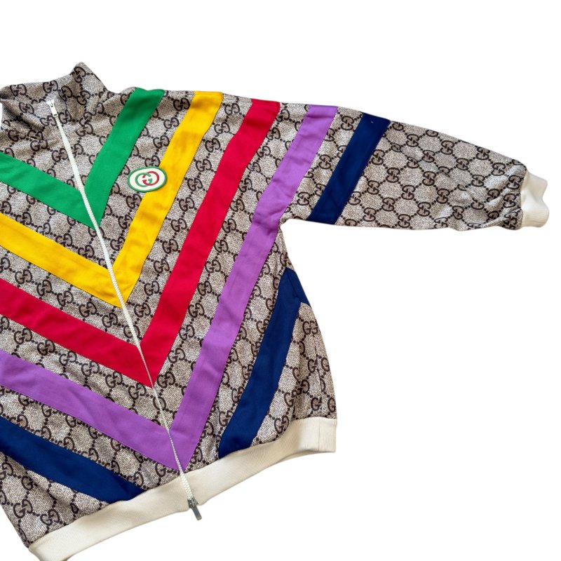 GUCCI GG 拉鏈外套-6