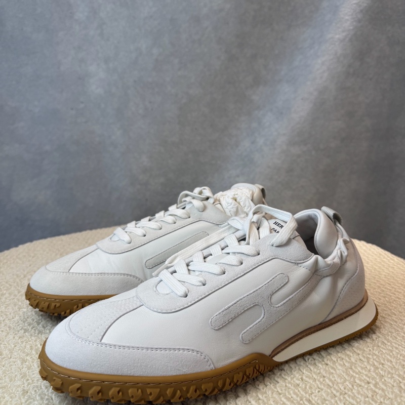 閒置新 未使用 愛馬仕jet德訓鞋 41碼有塵袋一-0