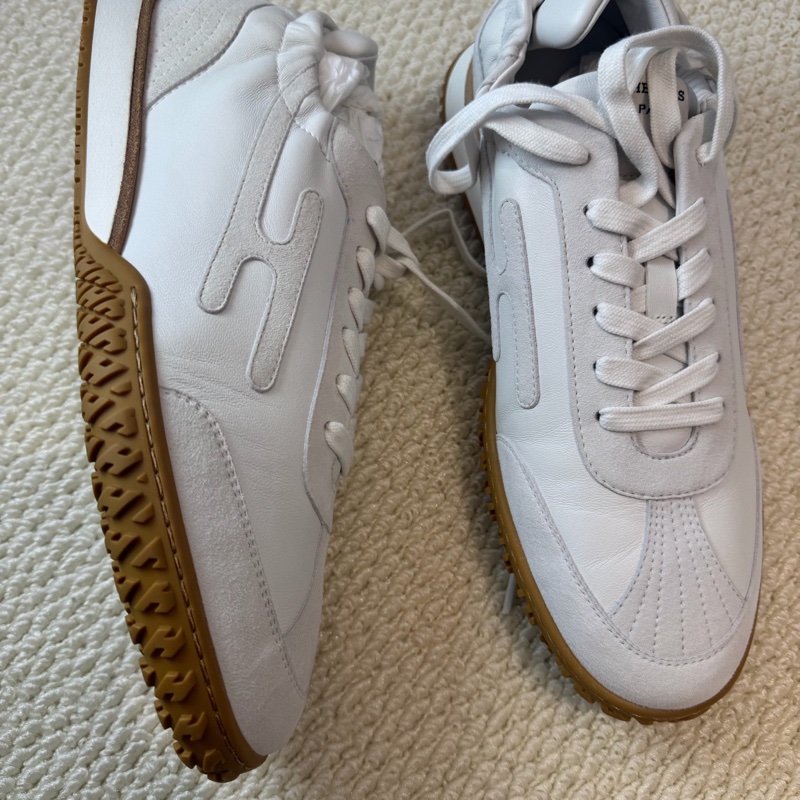 閒置新 未使用 愛馬仕jet德訓鞋 41碼有塵袋一-4