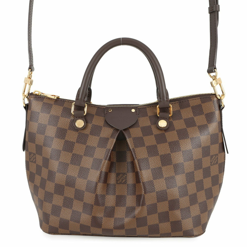 Louis Vuitton Damier Ebene Siena 小號手提包 N41545 LOUIS VUITTON 2 路單肩包-0