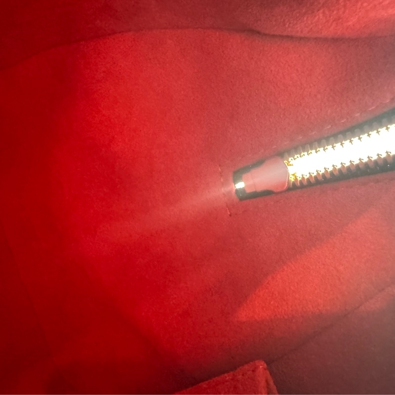 LV咖棋盤格手提包-39