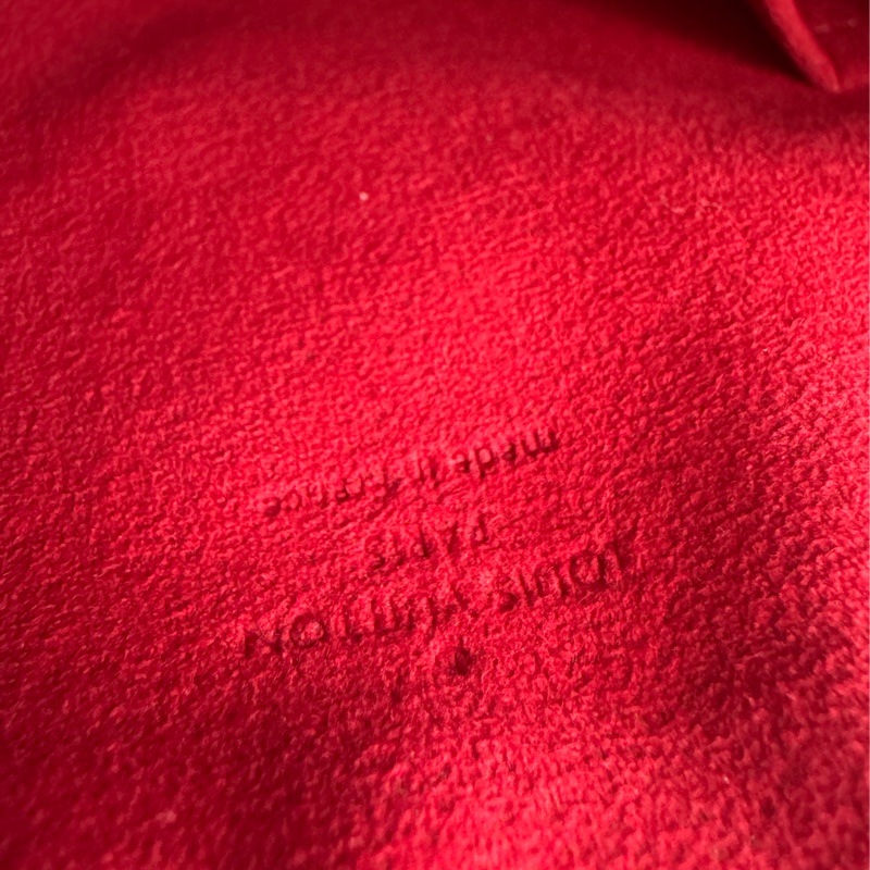 LV咖棋盤格手提包-45