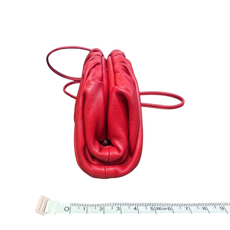 【美收精品】BV 紅色雲朵小肩背包 4-836-13