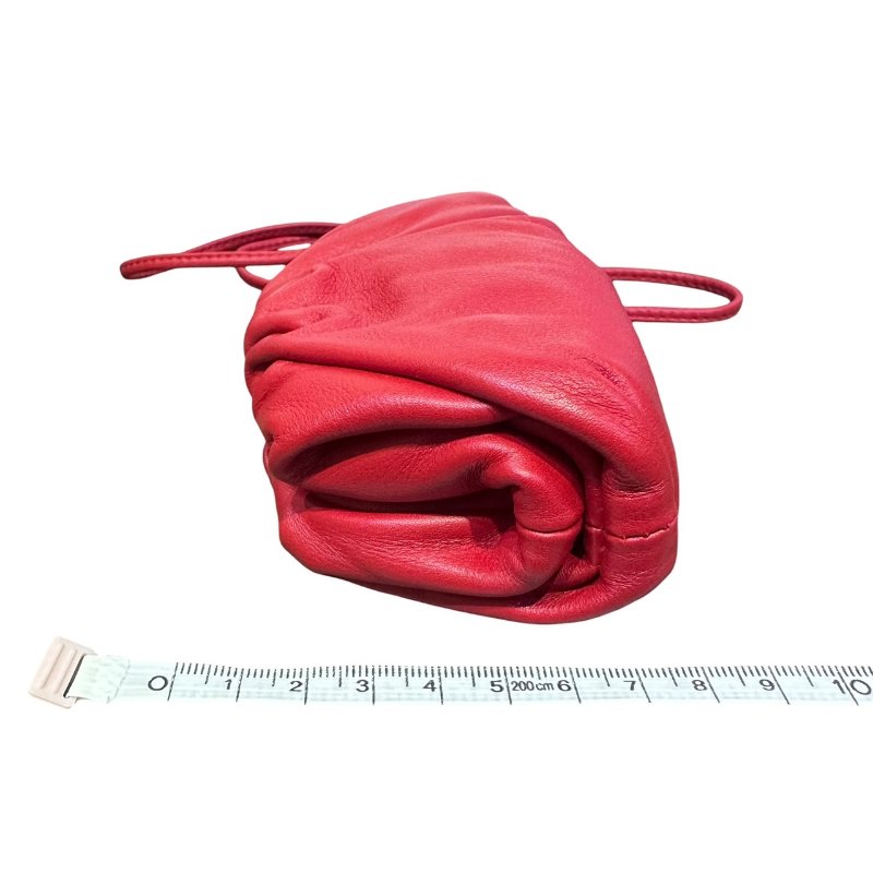 【美收精品】BV 紅色雲朵小肩背包 4-836-14