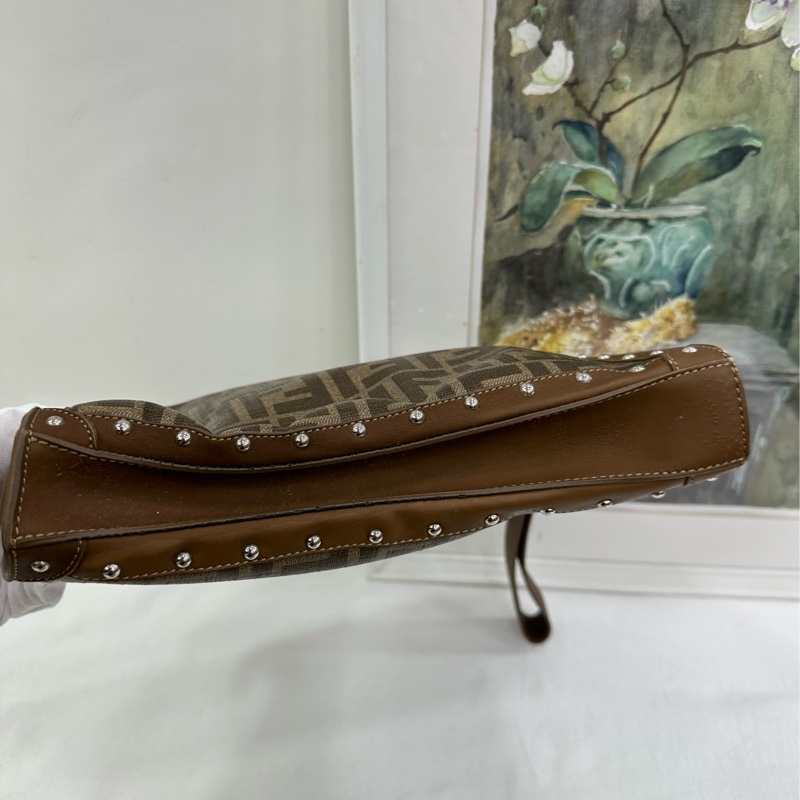 Fendi 雙F老花手拿包-3