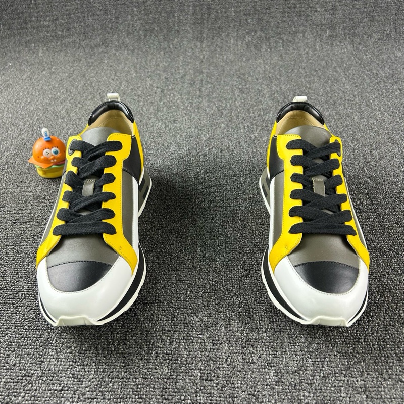 98新Hermes愛馬仕拼色休閒鞋 尺碼：41.5 碼一-1