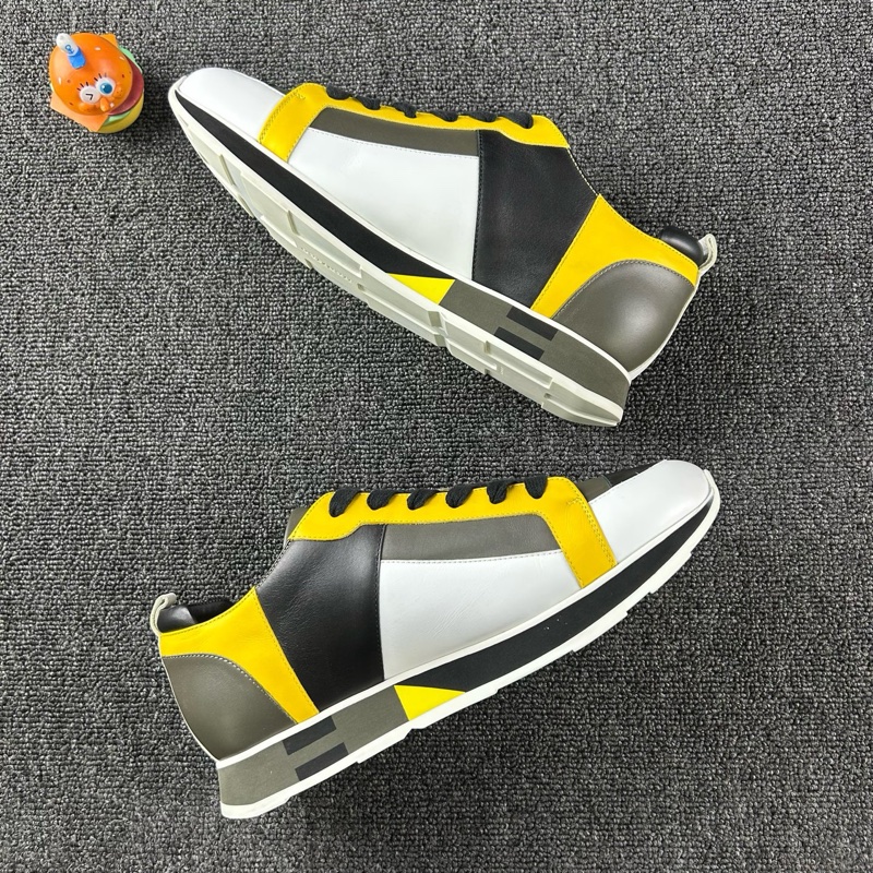 98新Hermes愛馬仕拼色休閒鞋 尺碼：41.5 碼一-3