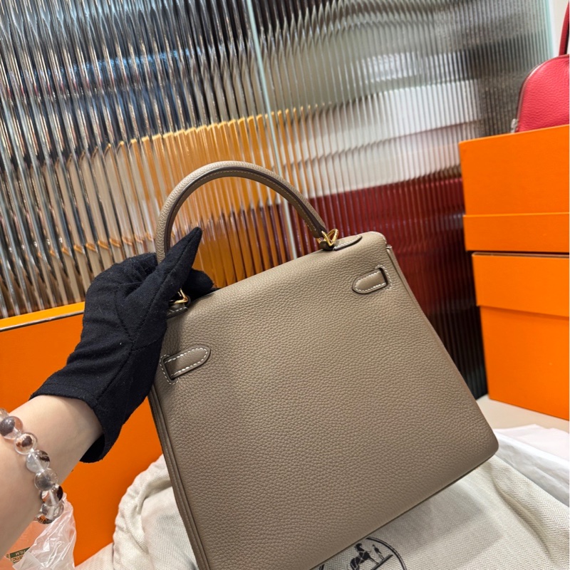 Hermes Kelly 25 etoupe 愛馬仕 大象灰-6