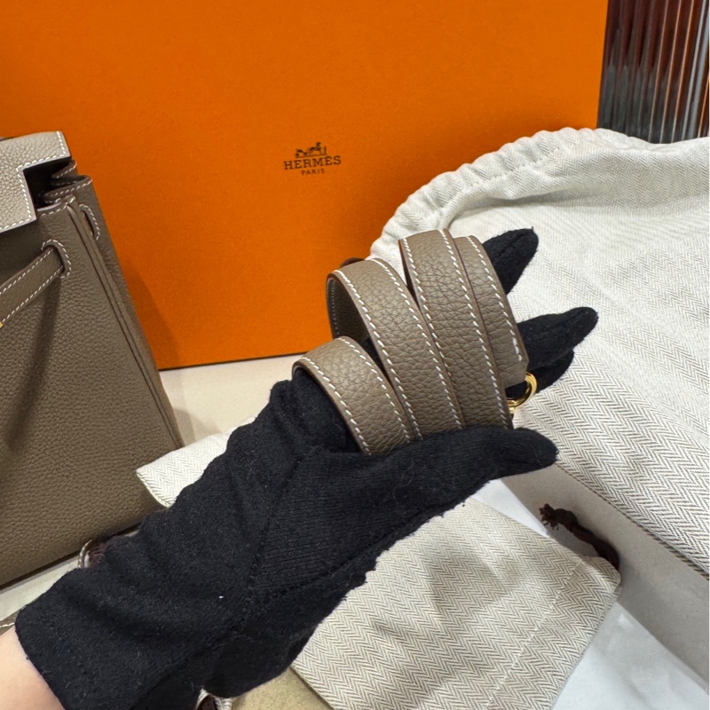 Hermes Kelly 25 etoupe 愛馬仕 大象灰-7