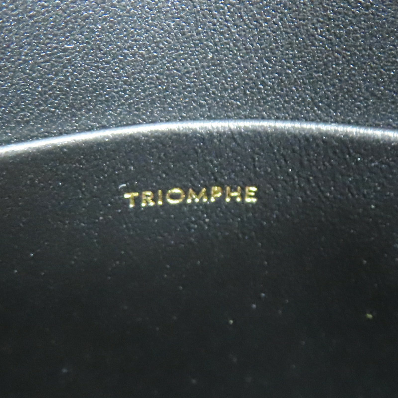 黑色 牛皮 Teen Triomphe 肩背包【CELINE 賽琳】 188423BF4.38NO-9