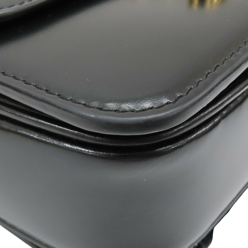 黑色 牛皮 Teen Triomphe 肩背包【CELINE 賽琳】 188423BF4.38NO-15