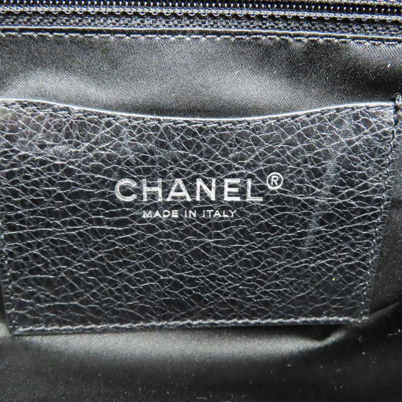 黑色 牛皮 On The Road 肩背包 銀釦【CHANEL 香奈兒】 A48019-8