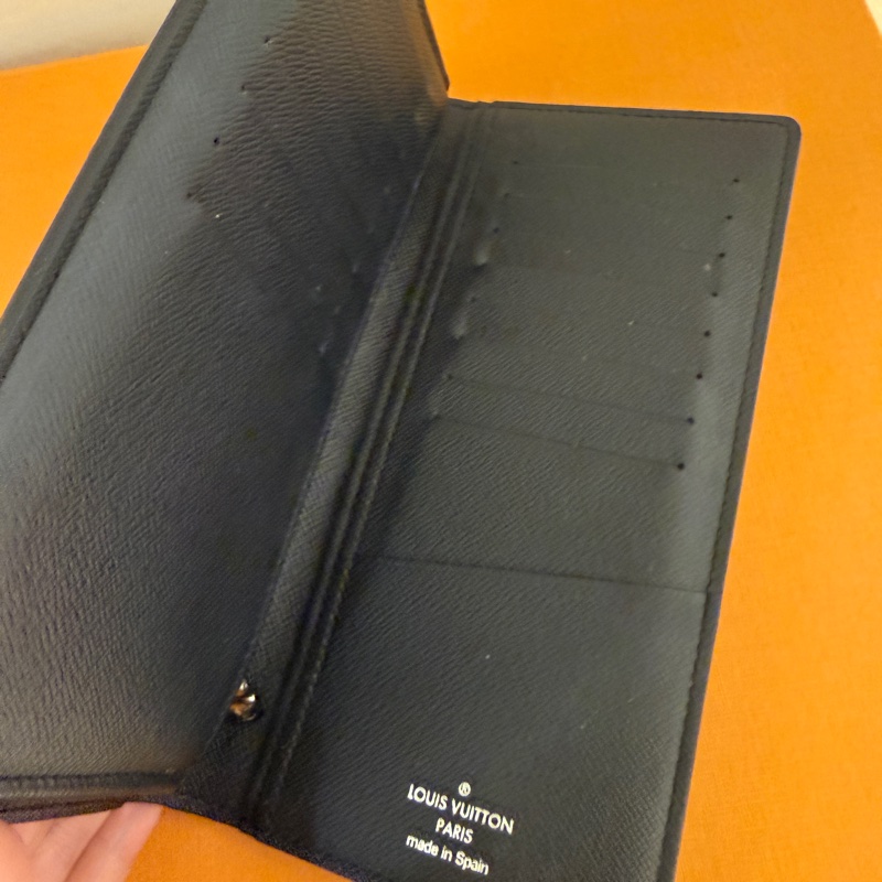 lv 黑棋盤長夾❤️-1