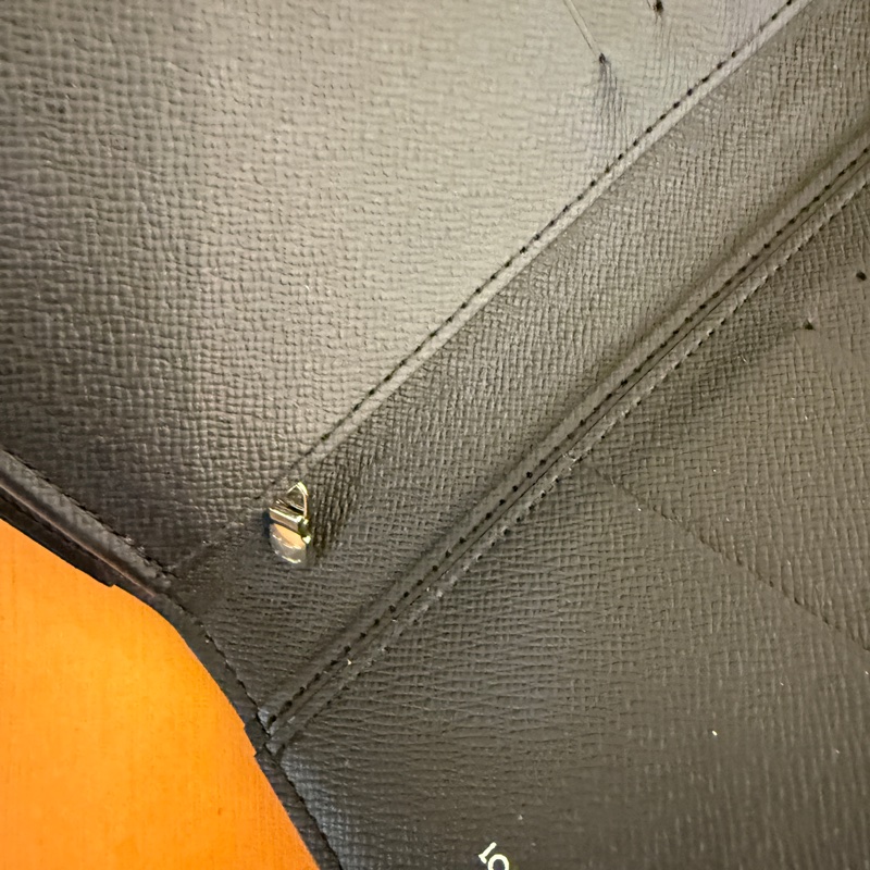 lv 黑棋盤長夾❤️-4