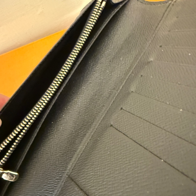 lv 黑棋盤長夾❤️-5