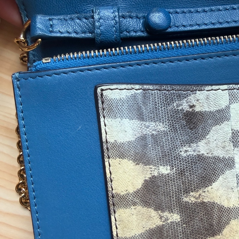 SS16絕版 Celine Pocket Large Flap on Chain WOC 信封鏈條包-22