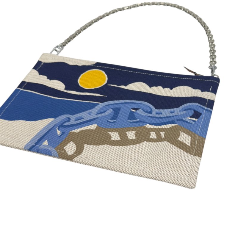 HERMES *自加鏈>送無品牌扣+無品牌鏈帶* Bain 豬鼻子🐽 肩背包-7