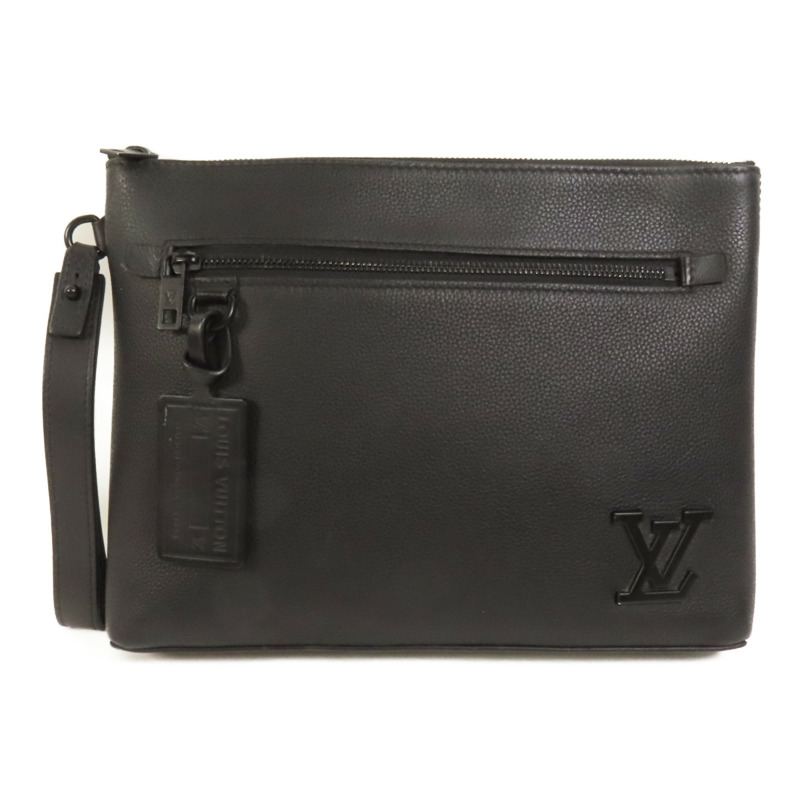 LOUIS VUITTON 牛皮皮革Aerogram Takeoff Pouch手拿包-0