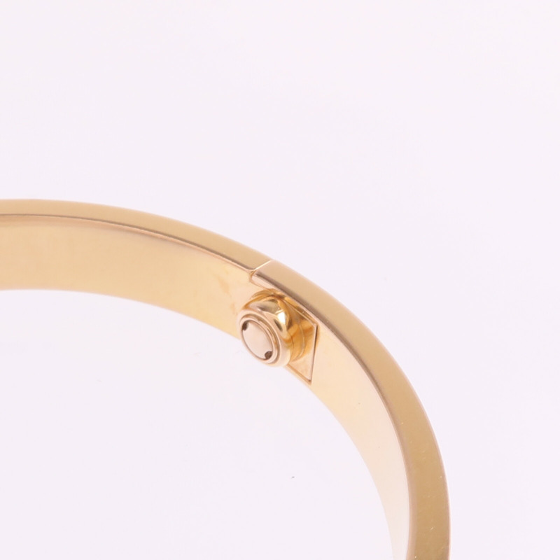 CARTIER 18K玫瑰金Love Bracelet手鐲Cartier#16-5