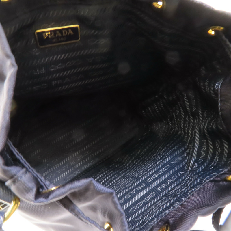 PRADA 尼龍Shoulder Bag金扣手挽肩背兩袋-8