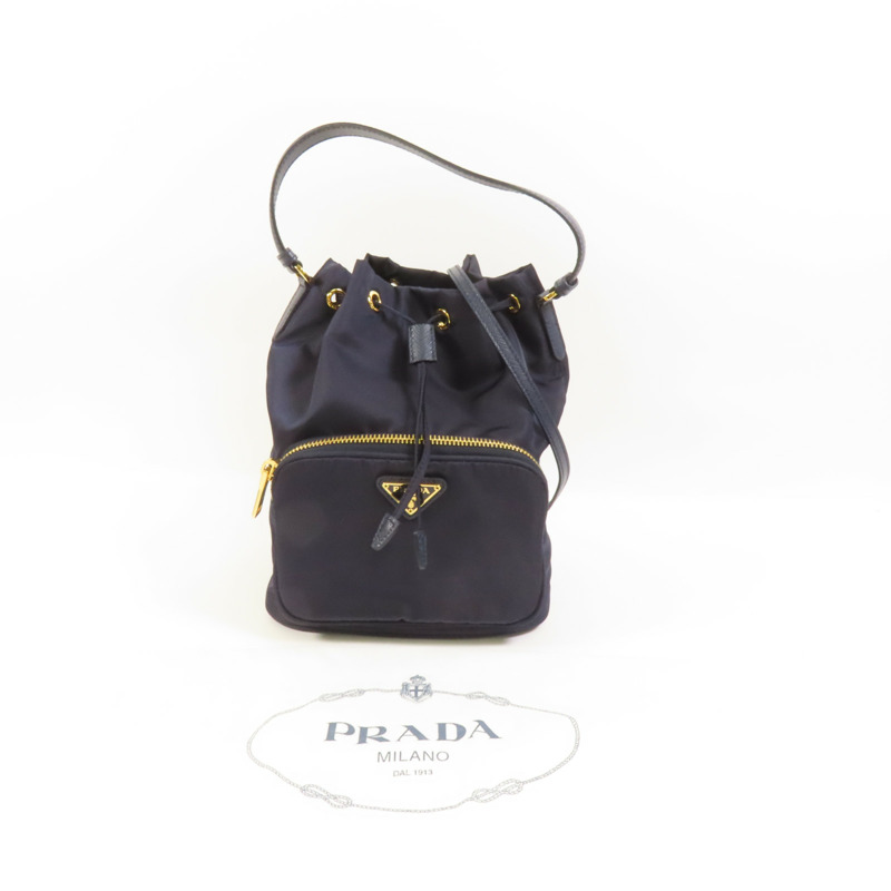 PRADA 尼龍Shoulder Bag金扣手挽肩背兩袋-10