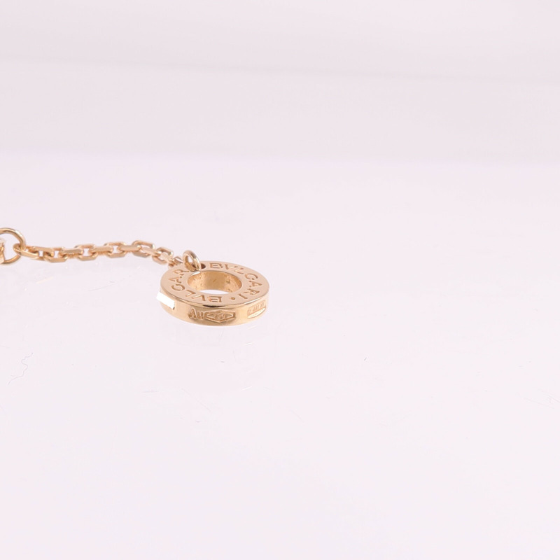 BVLGARI 18K玫瑰金Divas Dream孔雀石/鑽石項鍊-6