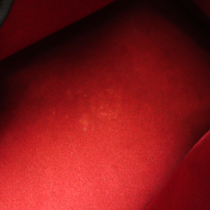 LOUIS VUITTON Damier Trevi金扣手挽肩背兩用袋棕色-18