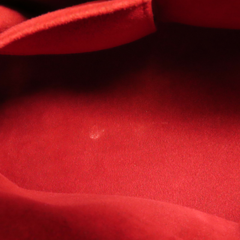 LOUIS VUITTON Damier Trevi金扣手挽肩背兩用袋棕色-19