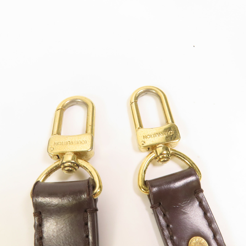 LOUIS VUITTON Damier Evora MM金扣手挽肩背兩用袋-5