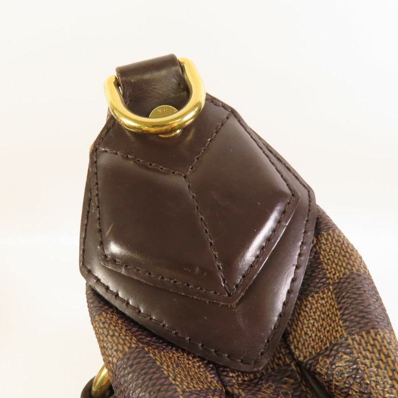 LOUIS VUITTON Damier Evora MM金扣手挽肩背兩用袋-15
