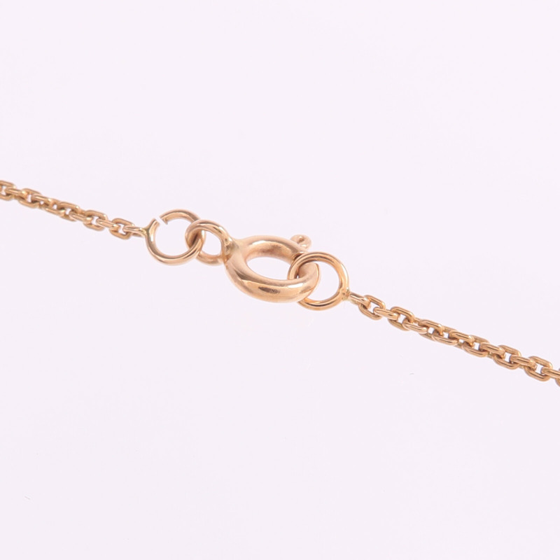 LOUIS VUITTON 18K玫瑰金Volt One鑽石項鍊-4